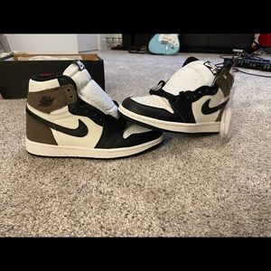Womens Jordan 1 Dark Mocha